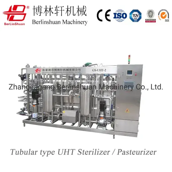 Thiết bị tự động tiệt trùng ống Tye Uht cho ngành công nghiệp thực phẩm hình ảnh 1-description