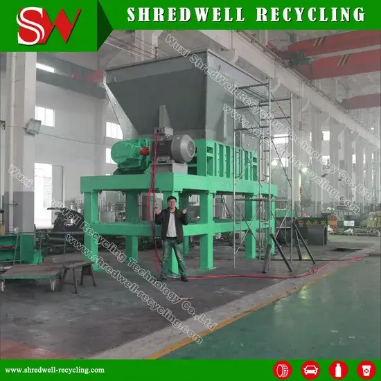 Thiết bị tái chế kim loại cũ, mang lại giải pháp nghiền nát rác thải ô tô/thép động cơ hình ảnh 1-description