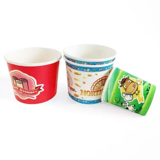 Cốc giấy đựng kem thân thiện với môi trường - Lựa chọn hàng đầu hình ảnh 1-description