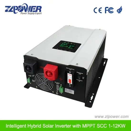 Bộ Inverter Hybrid Năng Lượng Mặt Trời GS 4kw 5kw 6kw - Sản Phẩm Bán Chạy Ngoài Lưới với Bộ Điều Khiển Sạc MPPT hình ảnh 1-description
