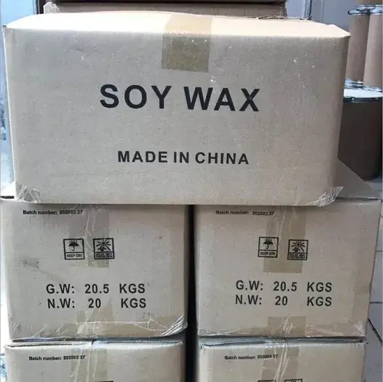 Sáp đậu nành chất lượng cao, đóng gói 25kg phục vụ sản xuất nến hình ảnh 1-description
