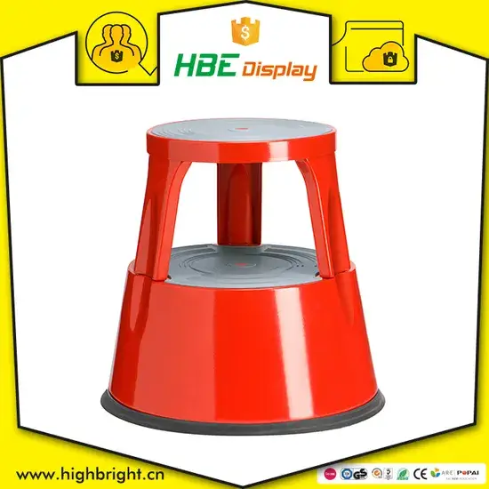 Ghế nhựa tròn di động với giá phải chăng hình ảnh 1-description