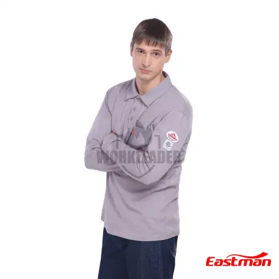 Ao Polo chất liệu chống cháy theo tiêu chuẩn NFPA 2112 hình ảnh 1-description