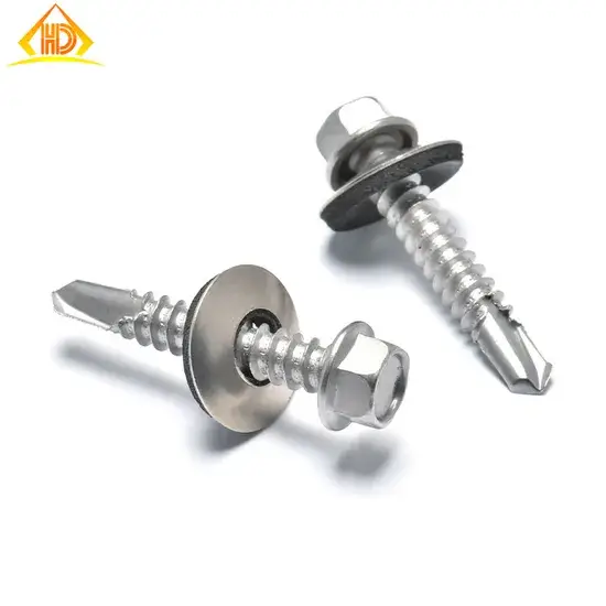 Vít tự khoan đầu lục giác St4.8*25 từ thép không gỉ 316 - Sự lựa chọn tuyệt vời hình ảnh 1-description