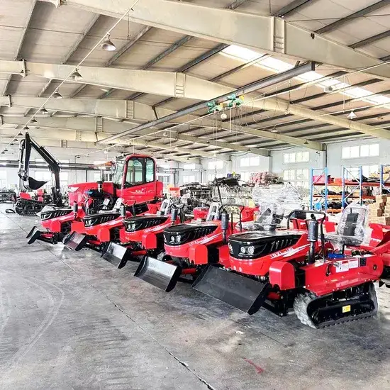 Xe kéo bánh xích dùng cho vườn cây, nông trại, cày ruộng và máy móc nông nghiệp hình ảnh 1-description