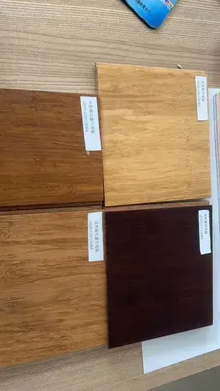 Phủ laminate cho sàn gỗ tre đặc với độ dày 15mm hình ảnh 1-description