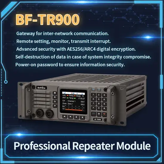 Amplifier Bf-Tr900 của Belfone cho radio hai chiều IP54 Mil-Std-810c/D/E/F hình ảnh 1-description