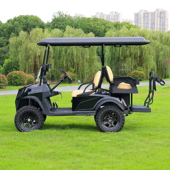 Xe golf 4 ghế chất lượng ổn định từ nhà sản xuất chuyên nghiệp, dòng sản phẩm 48/72V hình ảnh 1-description