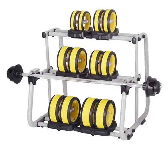 Giá Đỡ Thể Dục Thông Minh Tại Nhà - Sản Phẩm Uy Tín Cho Bộ Tạ Dumbbell Barbell Kettlebell hình ảnh 1-description