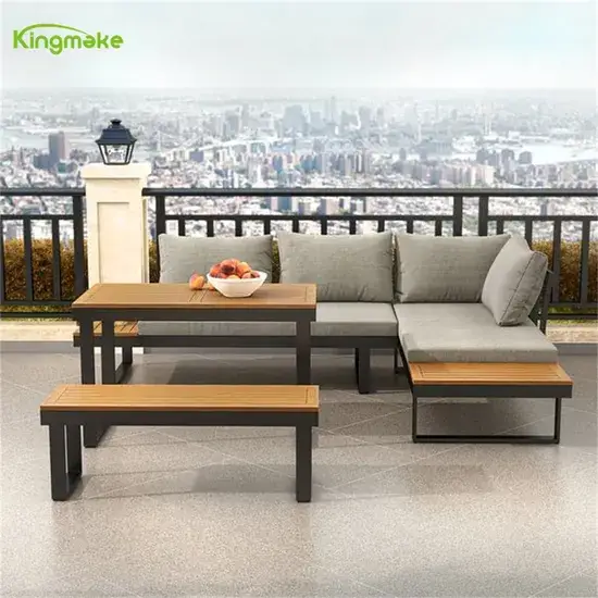 Bộ ghế ngoại thất hiện đại cho không gian sân vườn hình ảnh 1-description