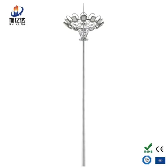 Cột đèn cao 30m: Lựa chọn đèn cao áp 400W hoặc đèn LED cột cao hình ảnh 1-description