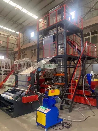 Máy thổi bao màng PE ba lớp đồng trục từ polyethylene thân thiện với môi trường sử dụng trong ngành nông nghiệp hình ảnh 1-description