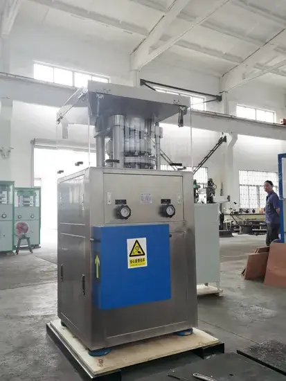 Máy nén viên hai chiều quay đơn trục nhỏ phù hợp cho bột hóa chất hình ảnh 1-description