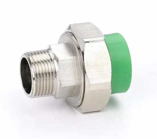 Cút Nối Đực PPR Deso Chất Lượng Cao - Phụ Kiện Ống PPR Được Làm Từ Chất Liệu Đồng hình ảnh 1-description
