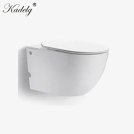 Bồn cầu treo tường kiểu hiện đại, tiện lợi và tiết kiệm không gian hình ảnh 1-description