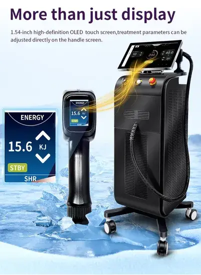 Triệt lông vĩnh viễn bằng công nghệ laser diode 808nm của Shandong Huamei Ice Titanium hình ảnh 1-description
