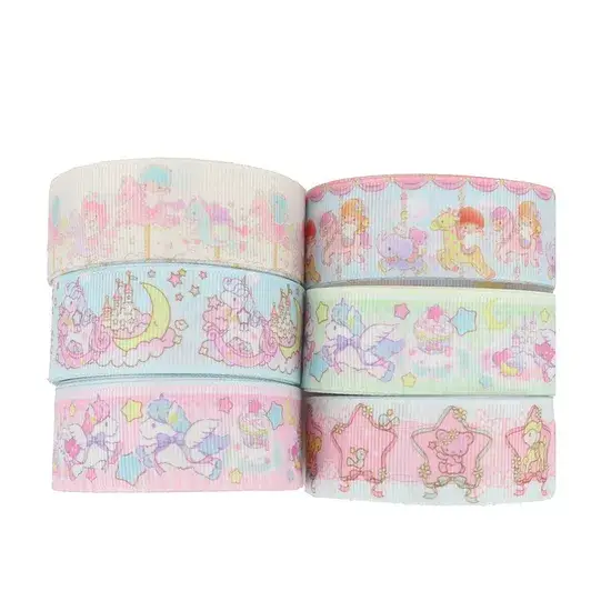 Ruy băng ribbed minh họa Nhật Bản - Sản phẩm DIY, handmade và phụ kiện tóc chất lượng từ nhà máy hình ảnh 1-description