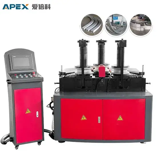 Nhà máy Jinan Apex: Máy uốn cuộn tự động 3-Axis CNC 40t mới, phân phối bán buôn hình ảnh 1-description