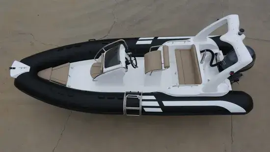 Thuyền bơm hơi Rib580 19FT với CE Hypalon PVC - Sự lựa chọn tuyệt vời cho thể thao câu cá và cứu hộ hình ảnh 1-description