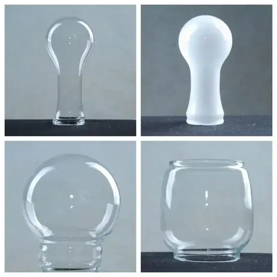 Đèn chao thủy tinh: Lựa chọn bóng đèn LED và halogen thủy tinh phong cách hình ảnh 1-description