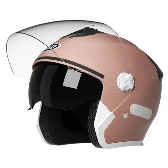 Mũ bảo hiểm mở mặt chứng nhận ECE 22.06, phù hợp cho đua xe motocross và lái xe máy, có tính năng ABS hình ảnh 1-description