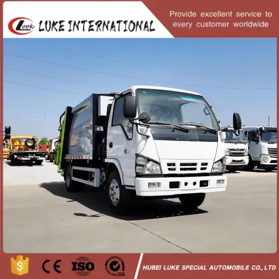Xe tải rác nén Nhật Bản dung tích 5cbm 6cbm - Xe tải rác nén chất lượng cao hình ảnh 1-description