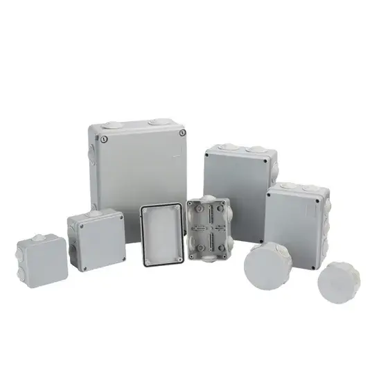 Hộp nối chống thấm nước làm từ PVC có thể điều chỉnh bằng sợi ABS hình ảnh 1-description