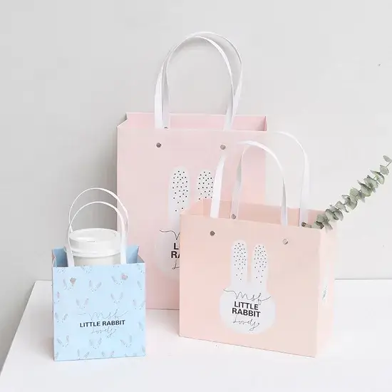 Túi giấy kraft thời trang tùy chỉnh với in logo - Sản phẩm mua sắm quà tặng độc đáo hình ảnh 1-description