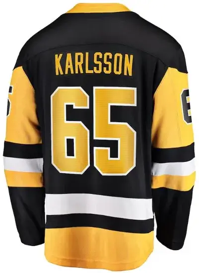 Áo đấu cầu trên băng Stitched Sports Pittsburgh 65 Erik Karlsson - Chất lượng tốt, giá cả phải chăng! hình ảnh 1-description