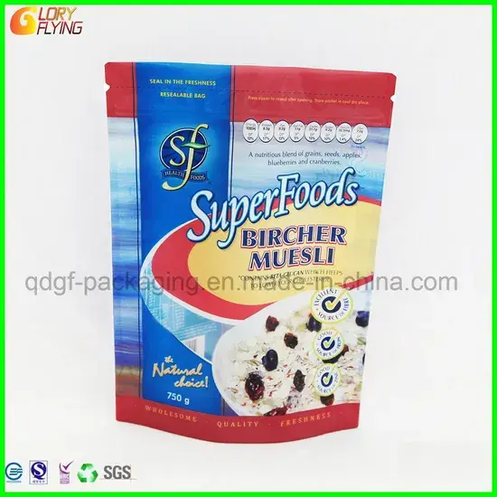 Túi đựng thực phẩm bằng chất liệu nhựa dẻo có thiết kế khóa kéo từ nhà sản xuất Trung Quốc hình ảnh 1-description