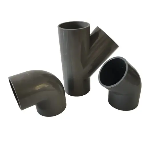 Cút nối PVC chất lượng cao đảm bảo tính bền bỉ và hiệu quả cho hệ thống ống hình ảnh 1-description