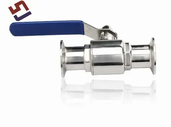 Van bi inox điều khiển thủ công nhanh chóng, thiết kế hai đầu kẹp hình ảnh 1-description