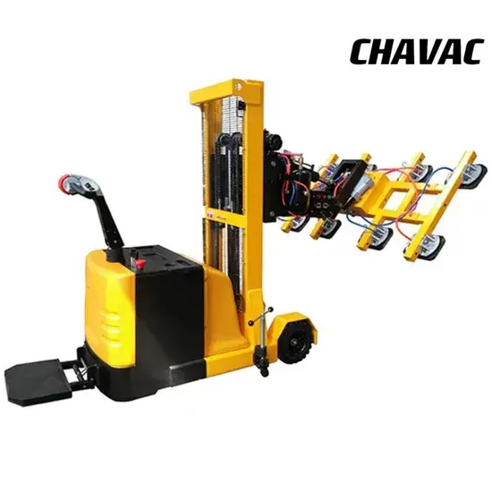 Robot nâng kính điện chân không dung lượng 300-800kg với vật liệu chất lượng cao hình ảnh 1-description