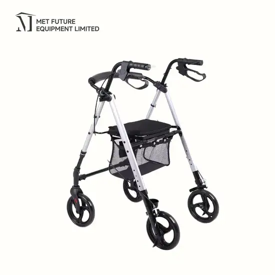Xe đi lại chất lượng cao dành cho người cao tuổi và người khuyết tật với bánh xe rộng và khung cực kỳ chắc chắn hình ảnh 1-description