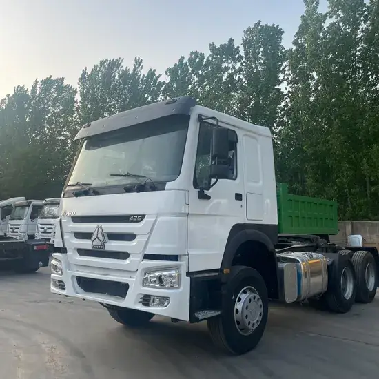Xe tải HOWO đã qua sử dụng, công suất 371HP, bánh xe 6X4 95% mới và động cơ tái chế hình ảnh 1-description