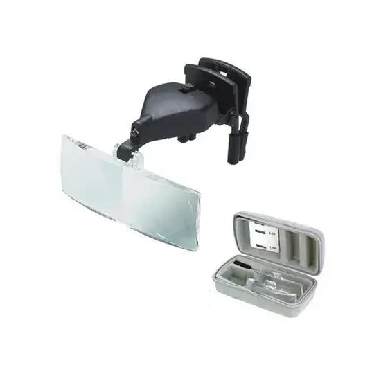 Kính lúp nha khoa sử dụng công nghệ đèn LED và kẹp tiện lợi hình ảnh 1-description