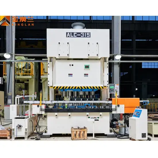 Máy dập Kinglan 315ton tích hợp khuôn dập 2 trong 1, thích hợp cho việc làm thẳng và cấp liệu hình ảnh 1-description