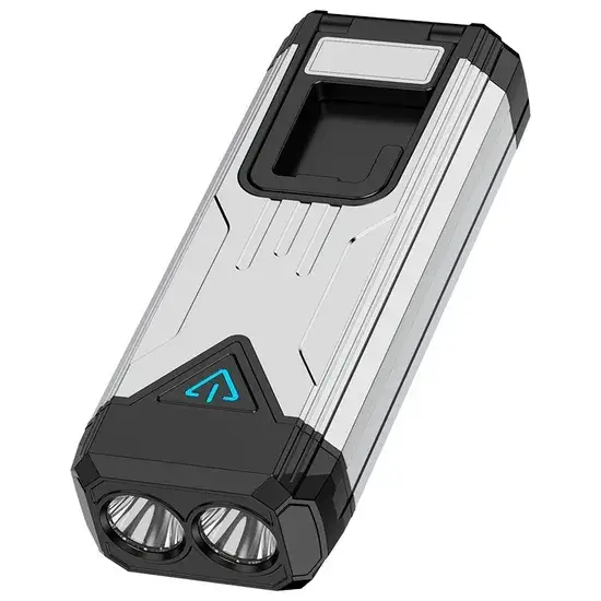 Đèn pin đa chức năng Lumen: Sạc lại, móc treo, 6 chế độ ánh sáng cho các tình huống khẩn cấp ngoài trời hình ảnh 1-description