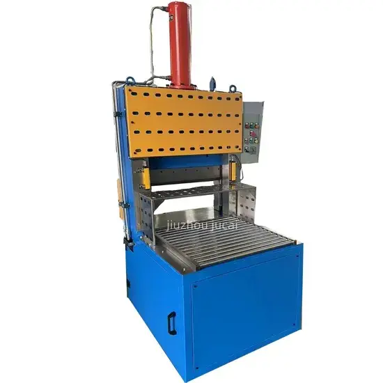 Thiết bị cắt bales cao su sử dụng công nghệ guillotine thủy lực, lưỡi cắt 660mm đảm bảo độ chính xác cao hình ảnh 1-description