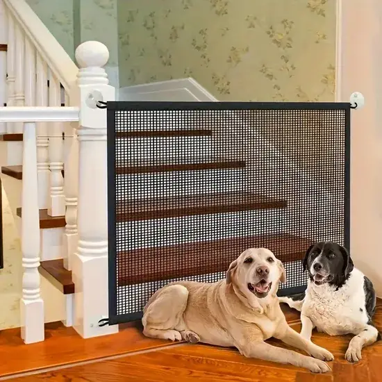 Lưới cách ly an toàn cho mèo trong nhà và ban công hình ảnh 1-description
