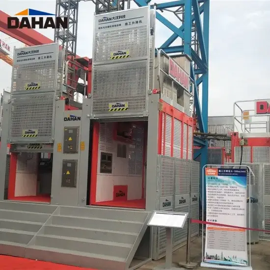 Thang máy xây dựng 2 tấn Sc200/200, khả năng nâng 2000 kg đáng chú ý hình ảnh 1-description