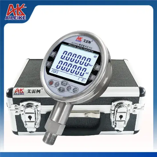 Đồng hồ đo áp suất chính xác cho đo điện áp cao với độ chính xác 0.05%Fs - Manometer reliable presssure gauge hình ảnh 1-description