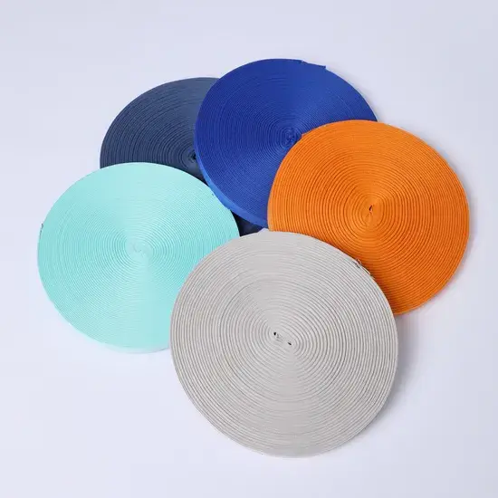 Dây đai polyester đa năng dành cho túi xách, mũ và quần áo với đa dạng màu sắc hình ảnh 1-description