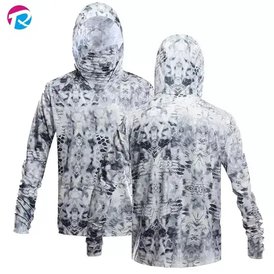 Áo khoác câu cá Phong cách mới, in chuyển nhiệt tùy chỉnh cho mùa 1/4 hình ảnh 1-description