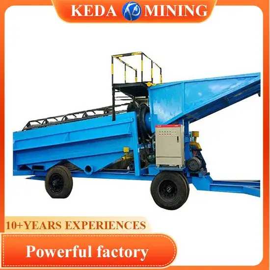 Khai thác vàng sông hiệu quả với máy rửa kim cương và màn hình quay hình ảnh 1-description