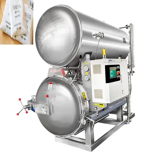 Máy tiệt trùng áp lực ngược tự động cho sữa: Giải pháp an toàn cho sản phẩm sữa của bạn hình ảnh 1-description