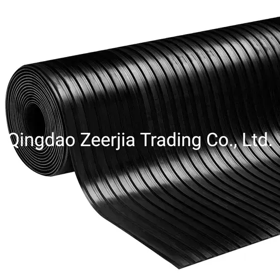 Thảm cao su cuộn hình tròn chống trượt DOT 1mx10m - Giải pháp chống mệt mỏi cho sàn garage hình ảnh 1-description