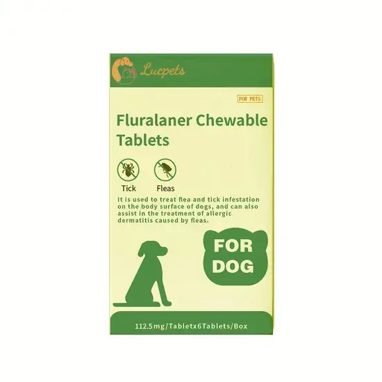 Viên nén nhai Fluralaner cho chó - Giải pháp hiệu quả diệt bọ chét và ve ODM/OEM hình ảnh 1-description