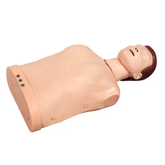 Mô hình H-CPR195 dành cho huấn luyện kỹ năng cấp cứu CPR nửa thân y tế hình ảnh 1-description