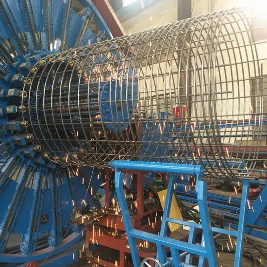 Hàn lồng gia cố khuôn thép cho ống bê tông - Thiết bị chuyên nghiệp hình ảnh 1-description